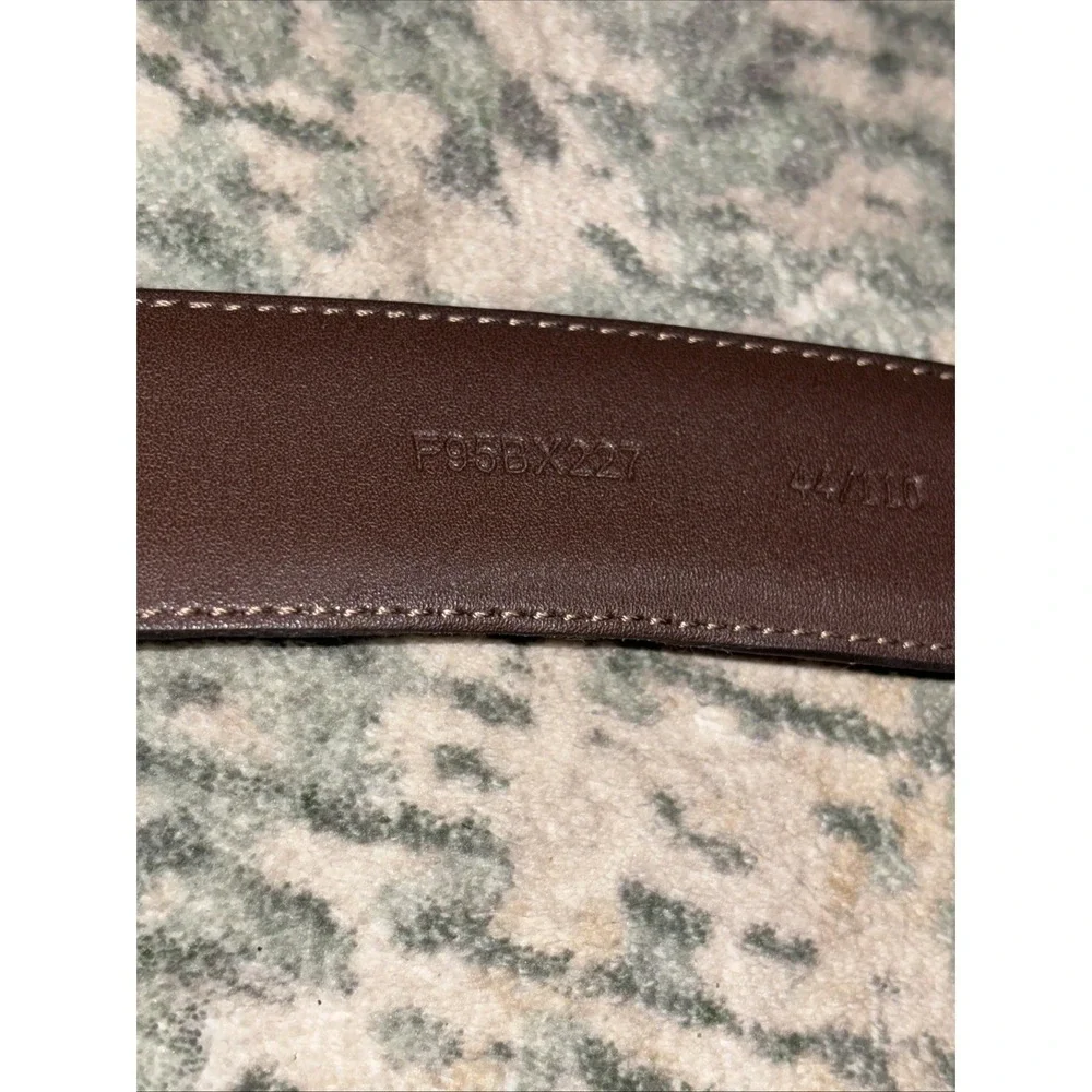 Cremieux full-grain cowhide leather belt Size 44